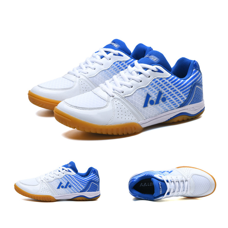 Leatherwork Desk - LEFUS Qualität Männer Frauen Badminton Schuhe
