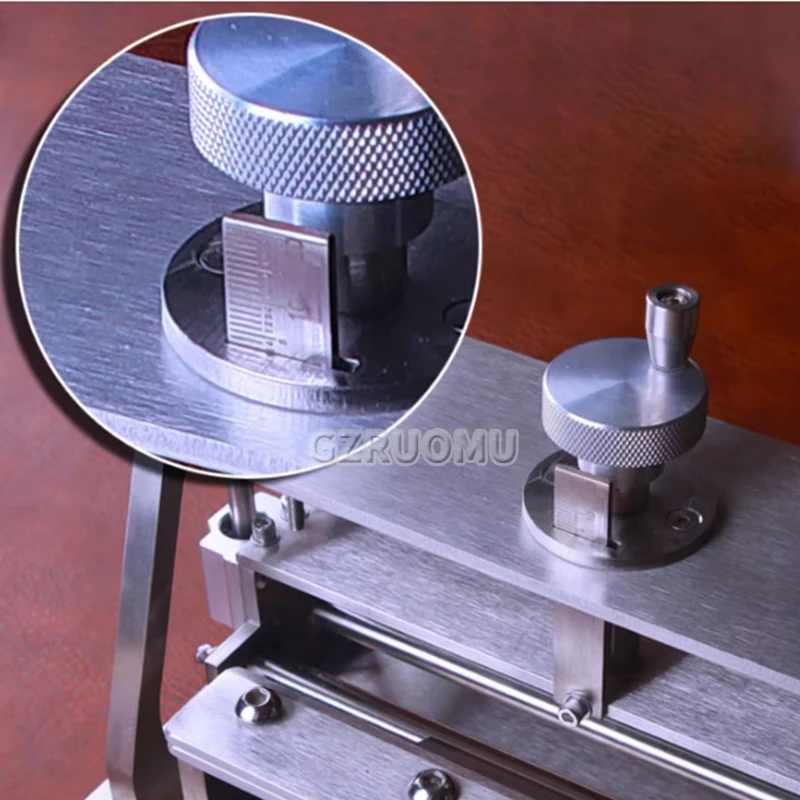 Leatherwork Machine - DIY Manuelle Leder-Spaltmaschine aus 304 Edelstahl