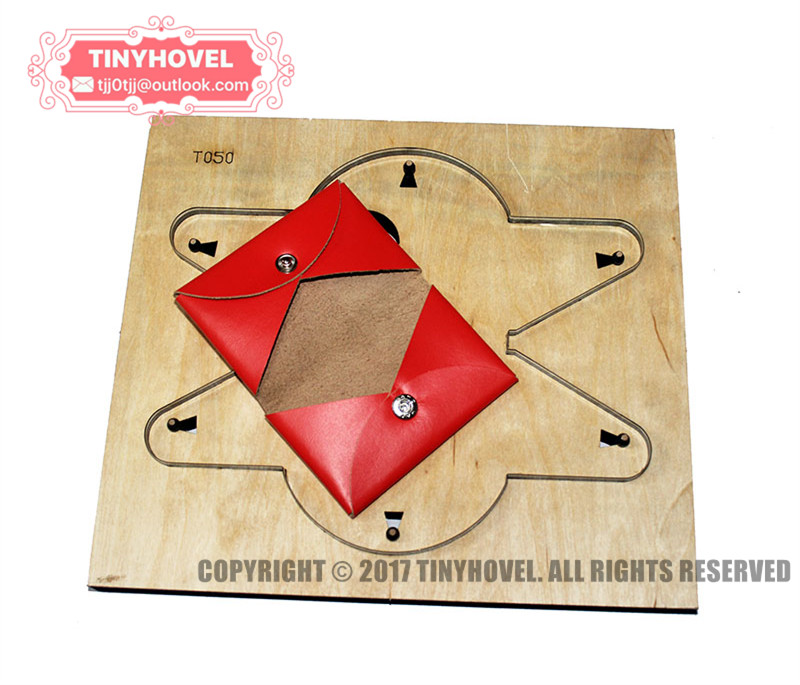 Leatherwork Machine - Kartenclip Geldbörse zum Schneiden von Matrizen,