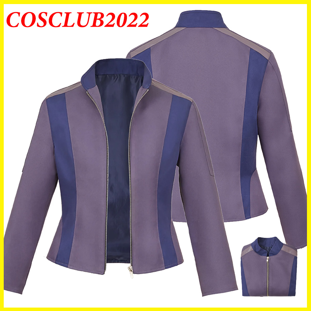 Leather Work Jacket - Fantasia Judy Hopps Cosplay Mantel Kostüm