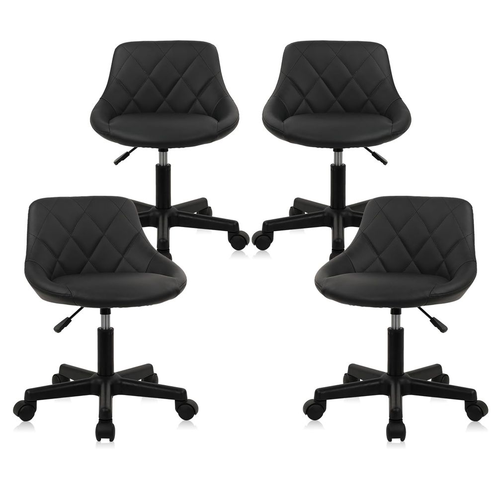 Niedriger Rollhocker aus PU-Le – Leatherwork Desk Bewertung und Preis