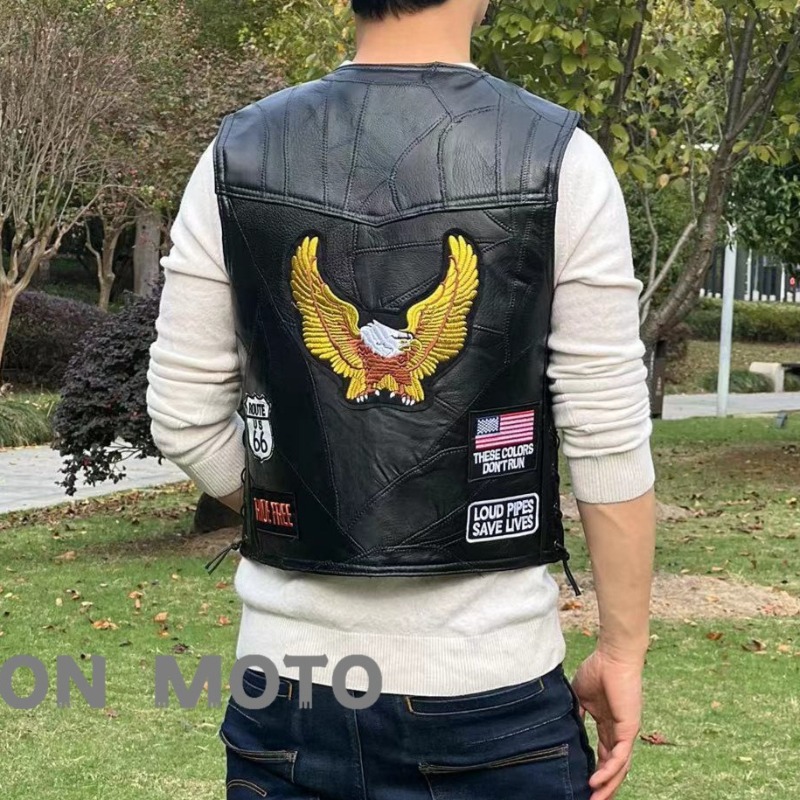 NEUE Motorradwesten für Herren – Leather Work Jacket Bewertung und Preis