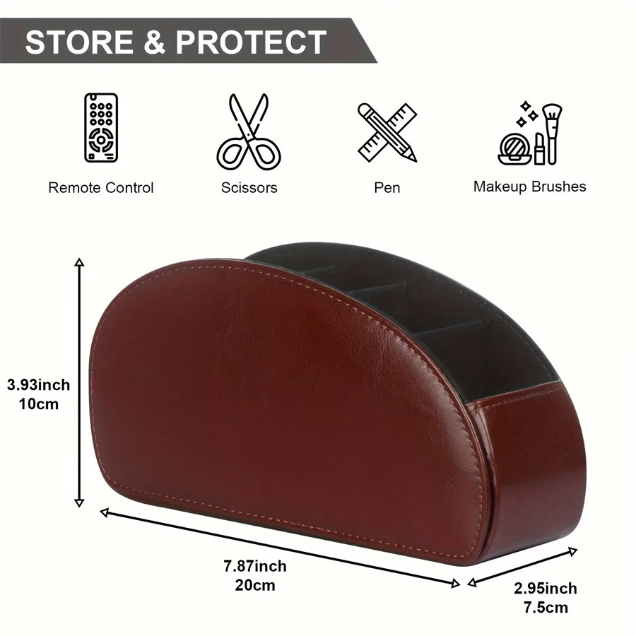 1 Stück 5-Fach PU-Leder Schrei – Leatherwork Desk Bewertung und Preis