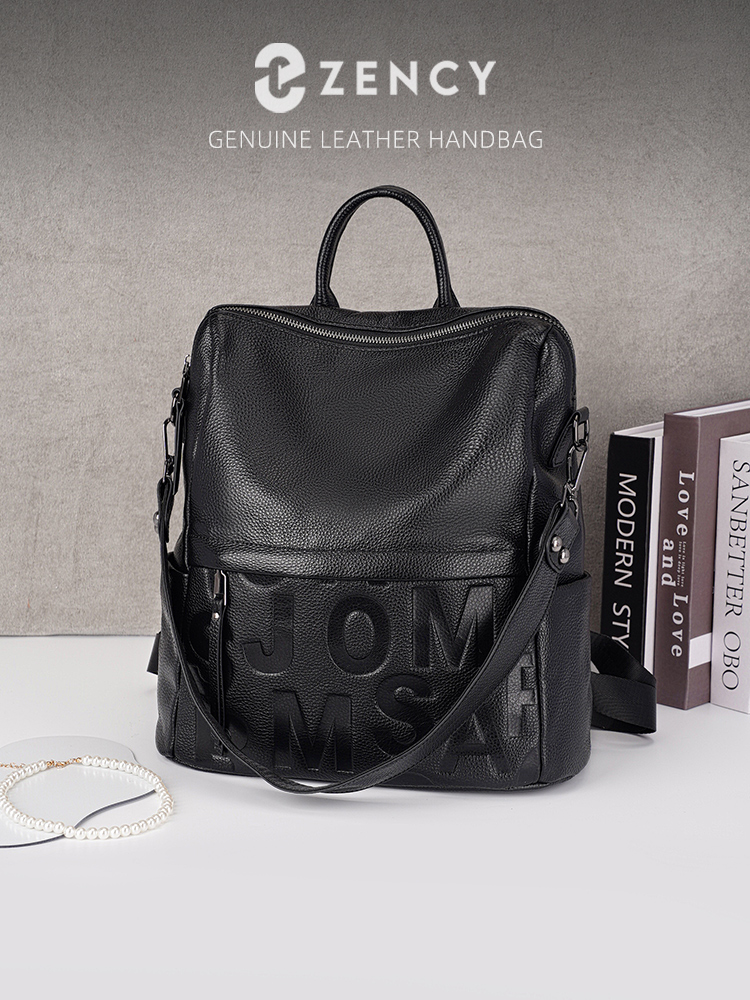 Zency Premium Echtleder-Rucksa – Leatherwork Letters Bewertung und Preis