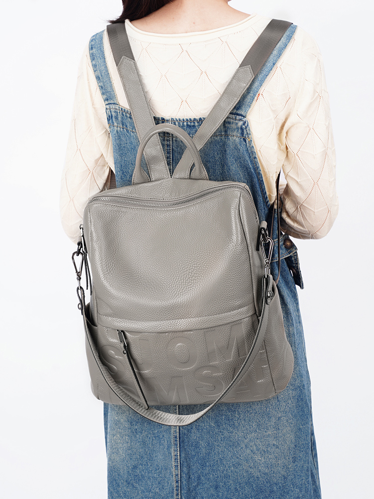 Zency Premium Echtleder-Rucksa – Leatherwork Letters Bewertung und Preis