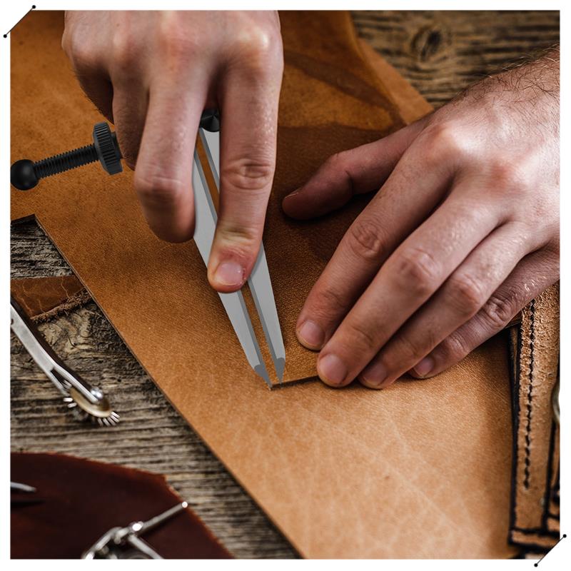 Ledermeißel-Set, Zinken-Diaman – Wing Divider Stitch Bewertung und Preis