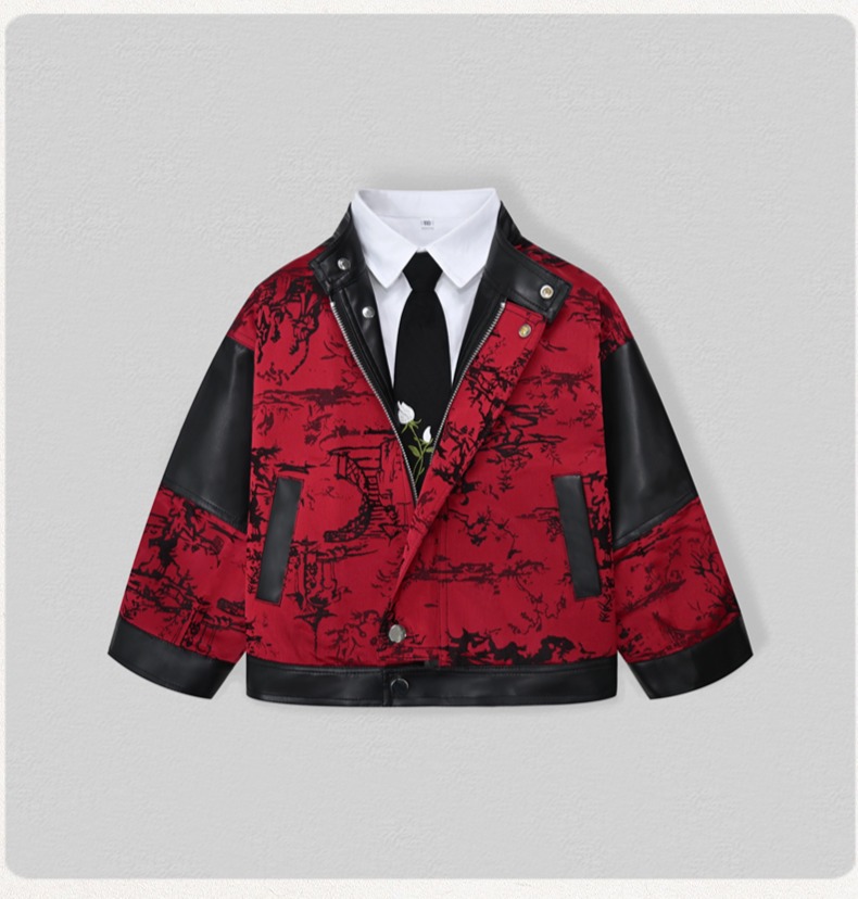 Gentleman Kinder Stickerei Mot – Leather Work Jacket Bewertung und Preis