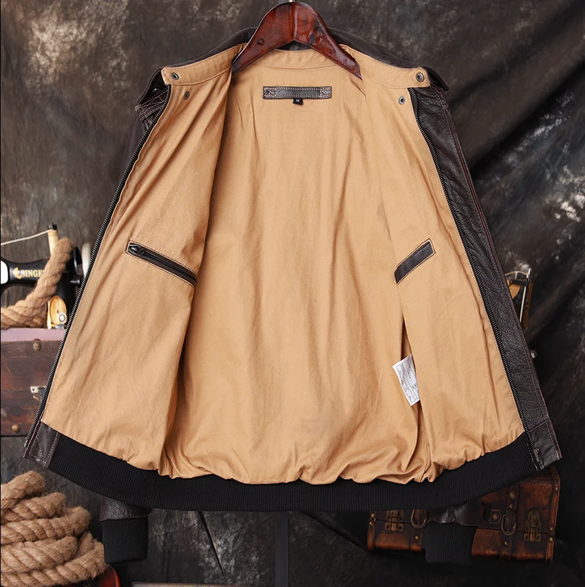 Bomber A2 Pilotenjacke aus ech – Leather Work Jacket Bewertung und Preis