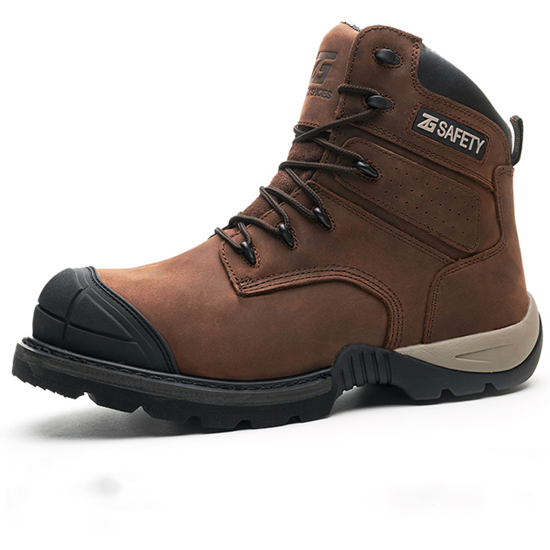 Arbeitsstiefel aus Rindsleder, – Leather Work Fabric Bewertung und Preis