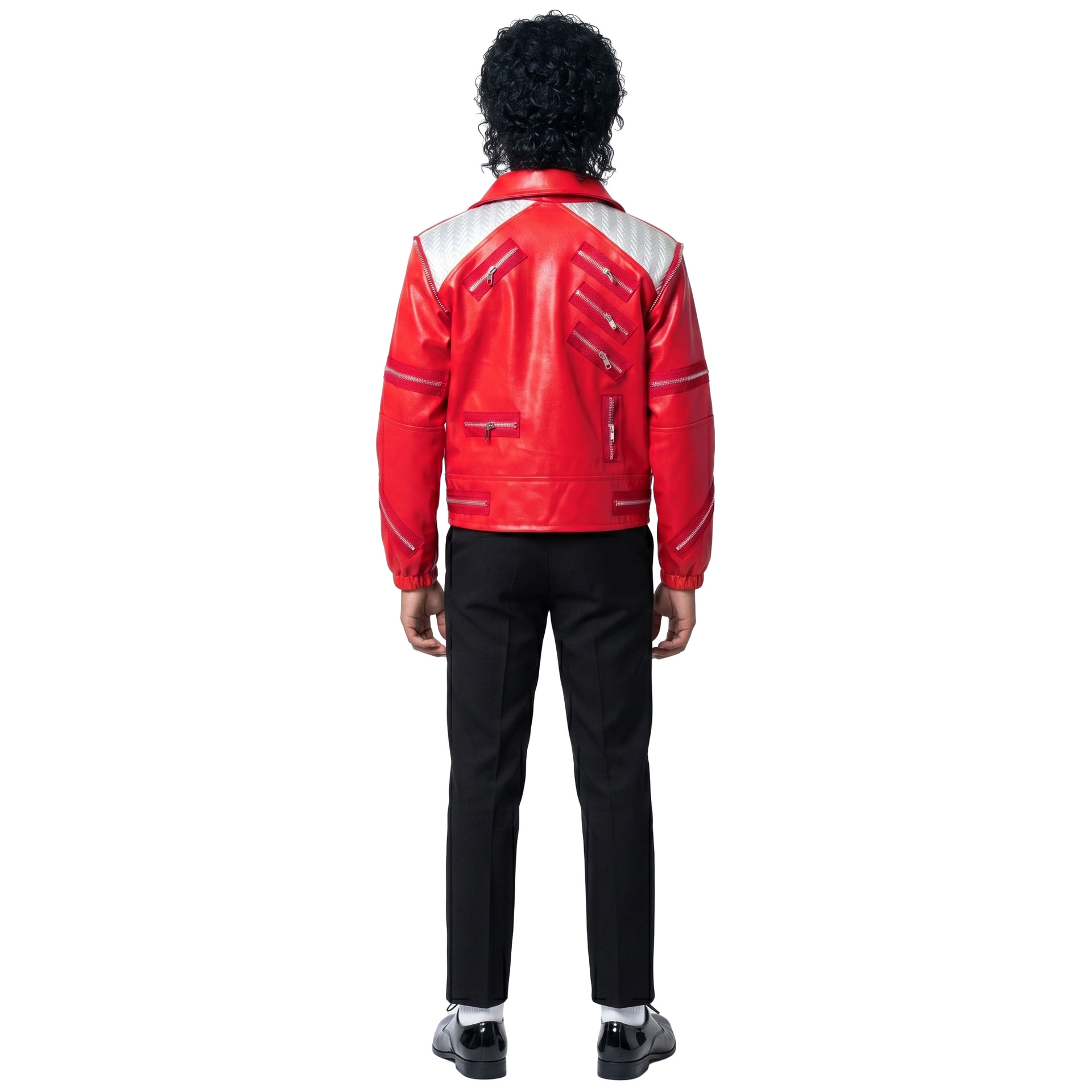 80er Retro Pop-Star Kostüm Mic – Leather Work Jacket Bewertung und Preis