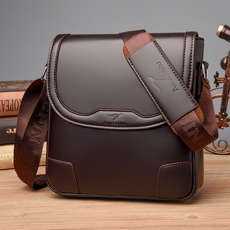 Luxus Marke Männer Leder Schul – Leatherwork Letters Bewertung und Preis