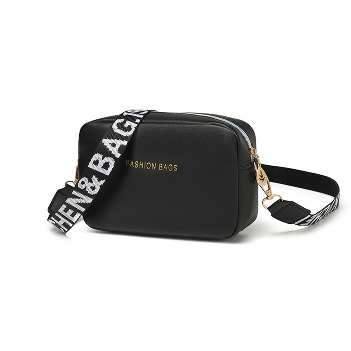Damen-Umhängetasche aus schwar – Leatherwork Letters Bewertung und Preis