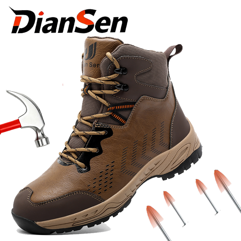 Arbeitssicherheitsstiefel für  – Leather Work Fabric Bewertung und Preis