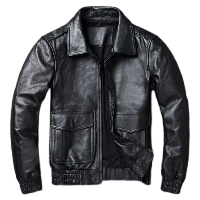 2024 neue Plus Size 8xl Herren – Leather Work Jacket Bewertung und Preis