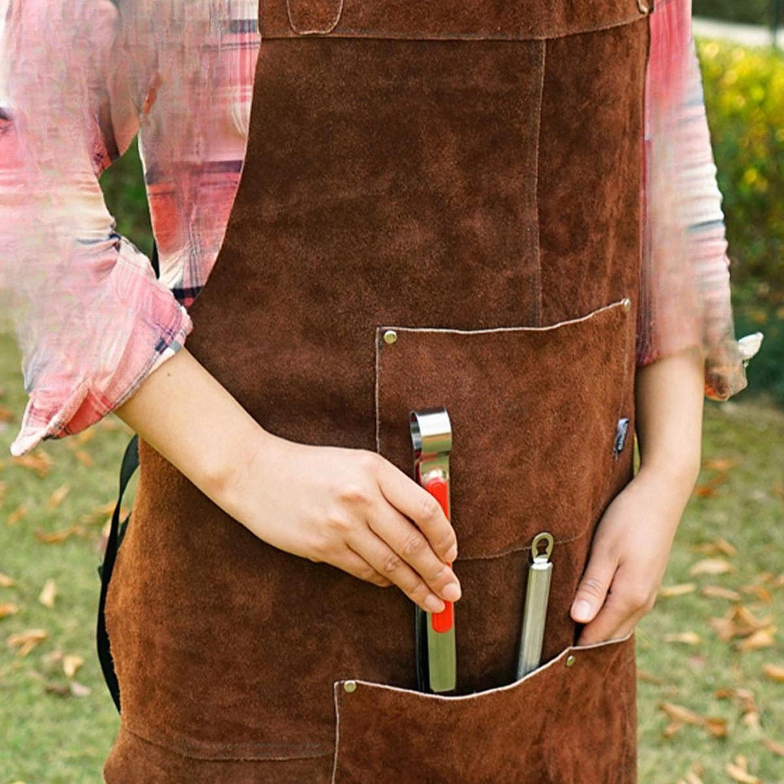 Werkstatt Garage Schürze trage – Leather Work Japan Bewertung und Preis