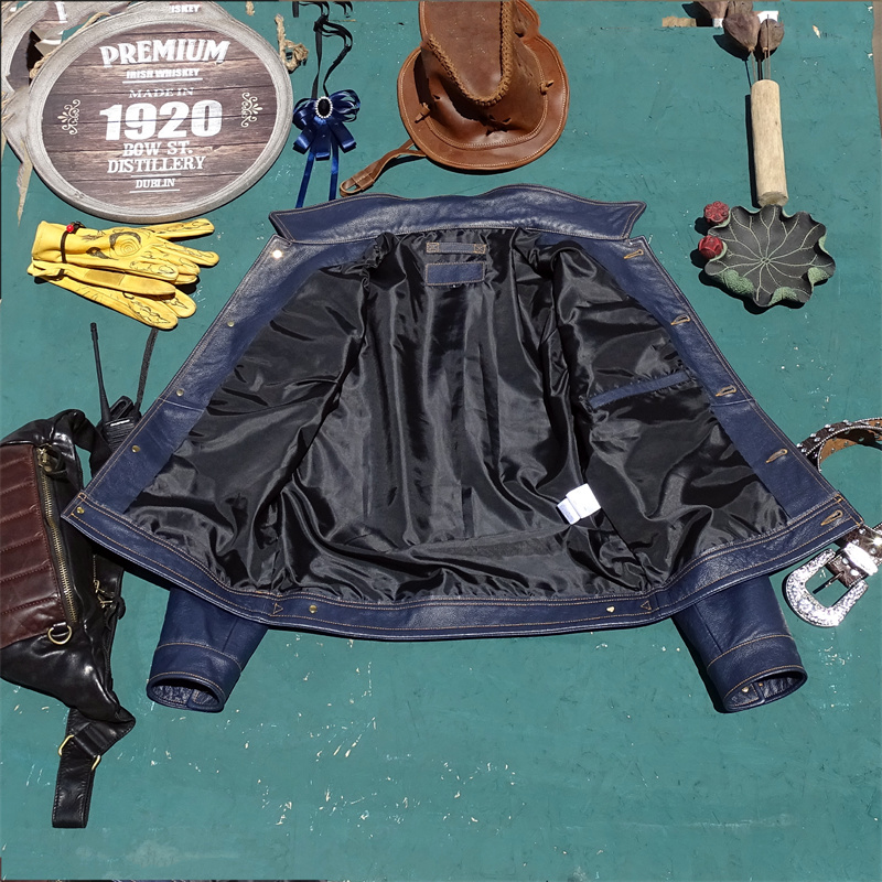   Knight Echtlederjacke Kurzer – Leather Work Jacket Bewertung und Preis